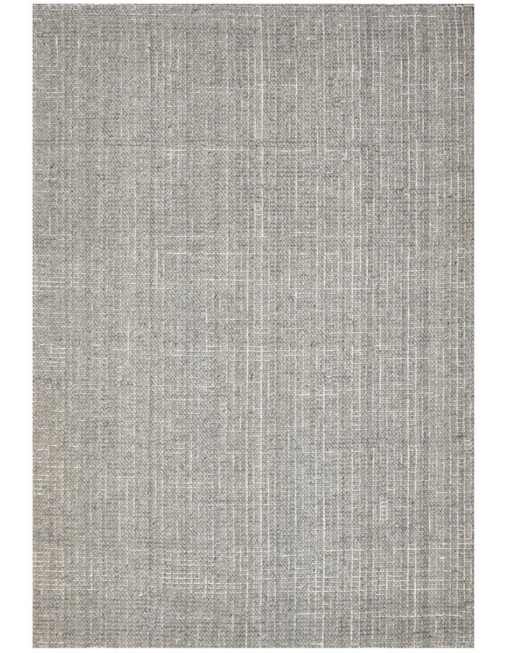 Madras Parker Dove Rug in Grey