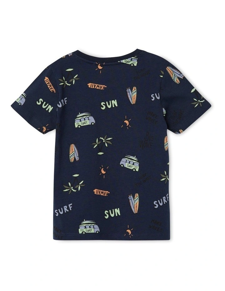 Fasak T-shirt in Dark Sapphire
