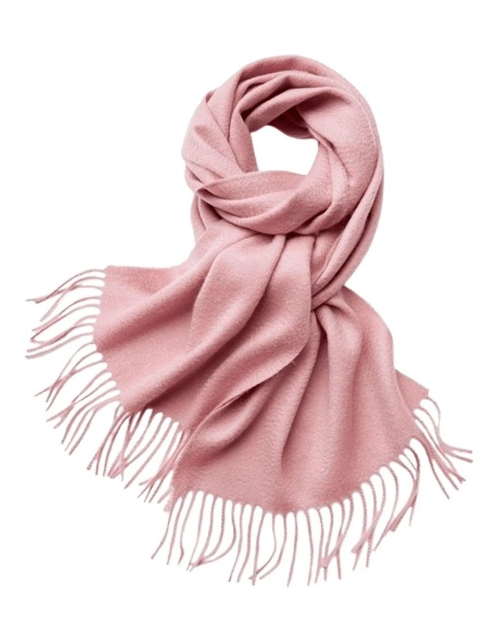 Woven Scarf in Blush