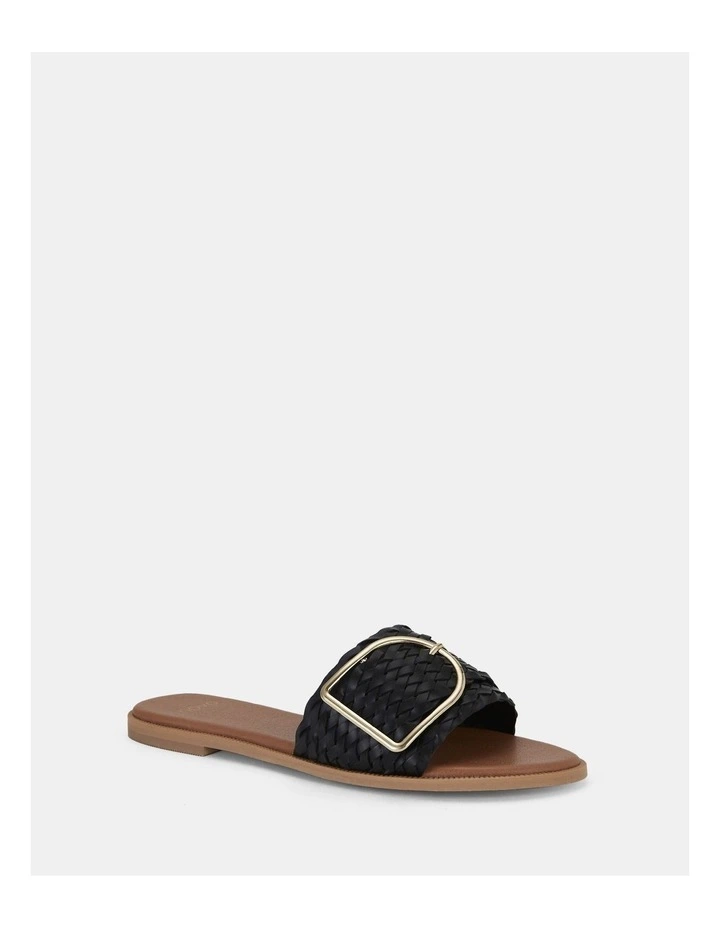 Rene Slide in Black Plait