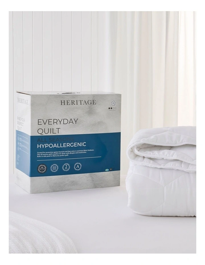 Everyday Quilt in White