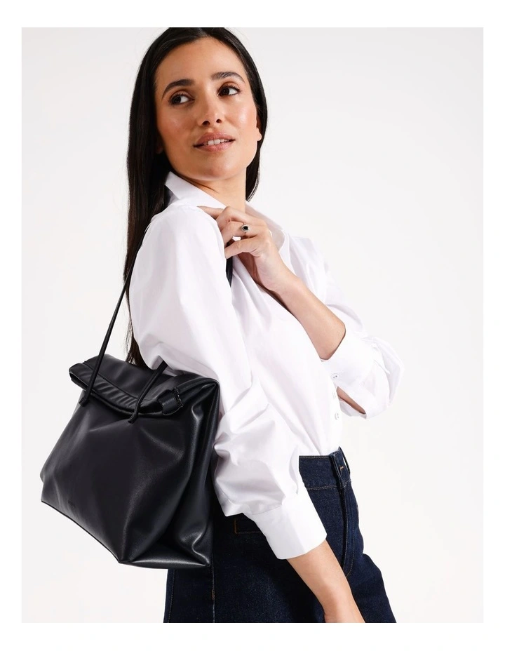 Ivy Tote Bag in Black