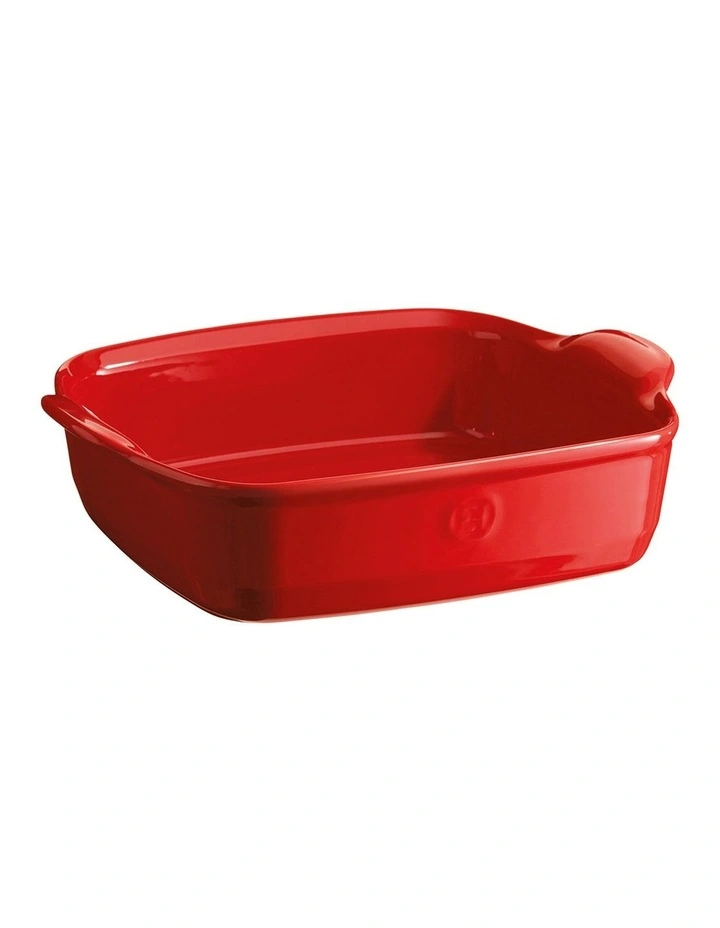 Square Baking Dish 1.8L in Burgundy