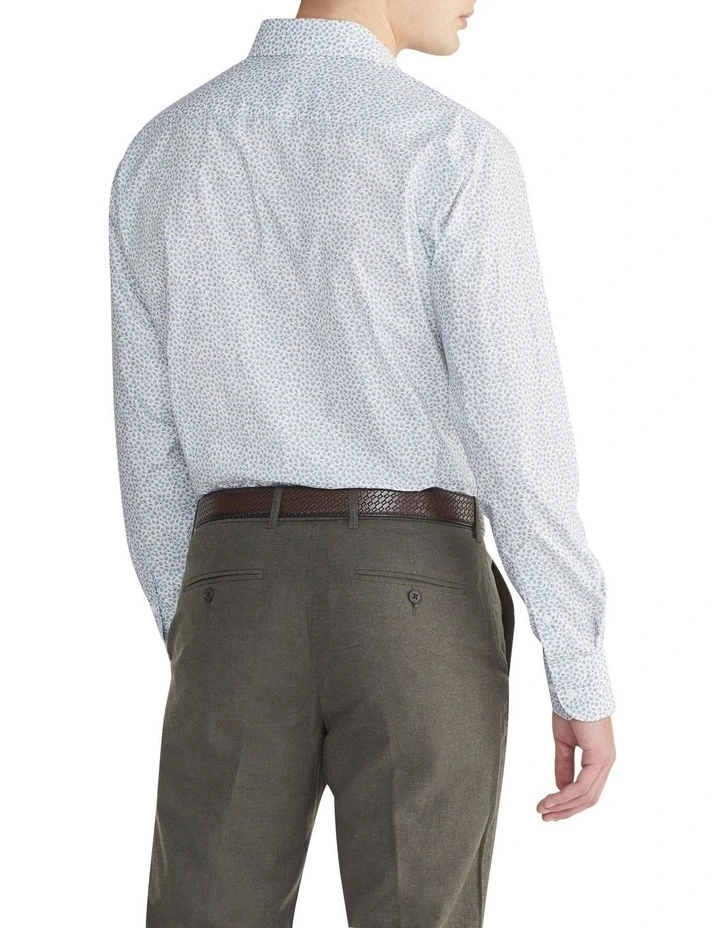 Tailored Long Sleeve Kensington Shirt in Grey