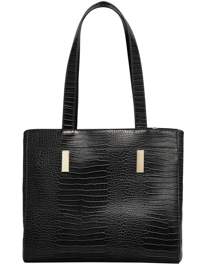 Milli Black Shopper Tote Bag