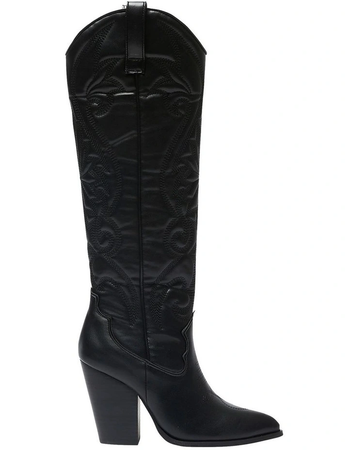 Rocco Western Boots in Black