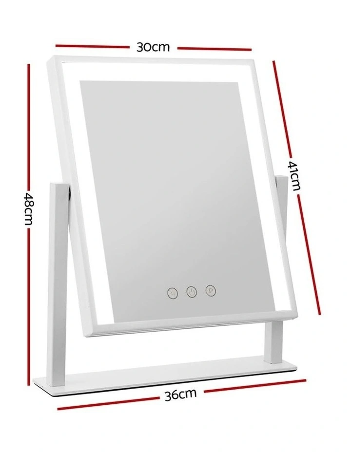 Hollywood Makeup Mirror with Dimmable Bulb Lighted Dressing Mirror