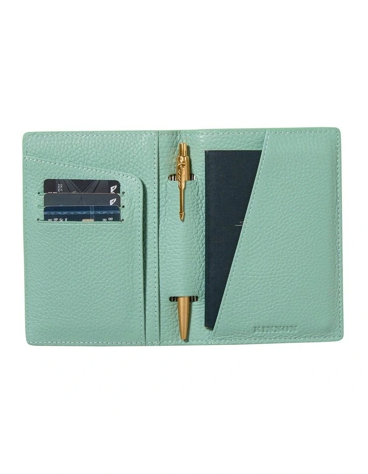 Earle Passport Holder in Mist