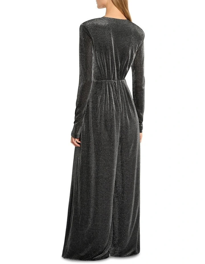 Domingo Spark Jumpsuit in Charcoal