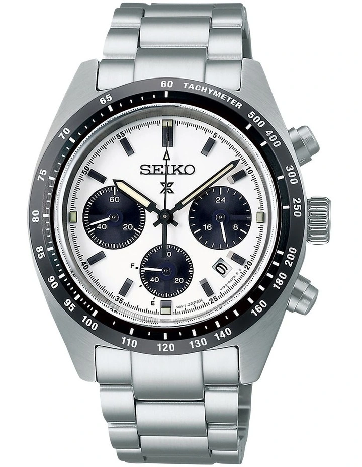 Prospex Speedtimer Solar Chronograph SSC813P Watch In Silver