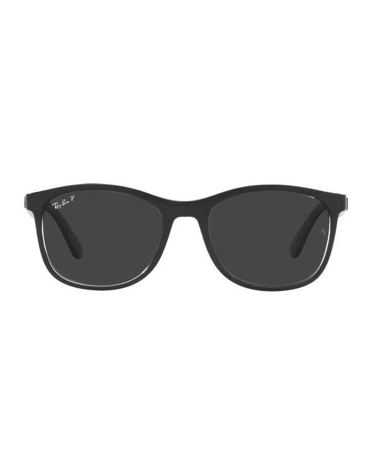 RB4374 Black Polarised Sunglasses