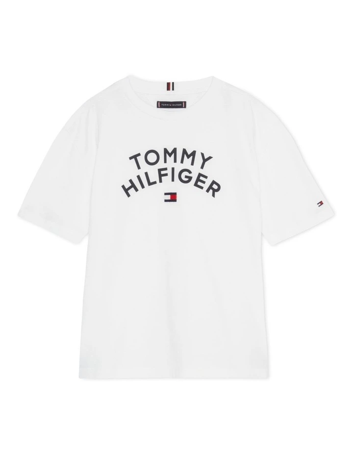 Boys 8-16 Graphic Logo Archive Fit T-Shirt in White