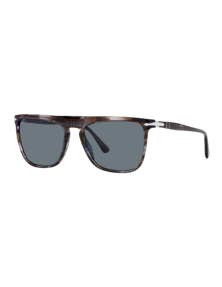 PO3225S Blue Polarised Sunglasses