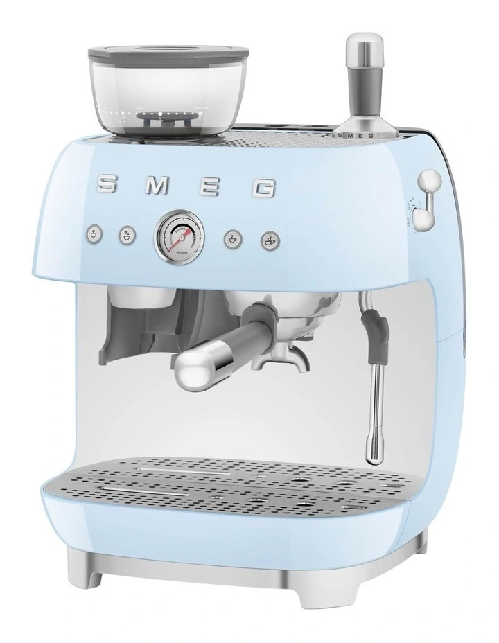 50's Style Espresso Machine With Grinder EGF03PBAU