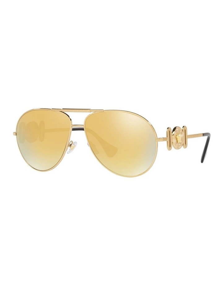 VE2249 Sunglasses In Gold