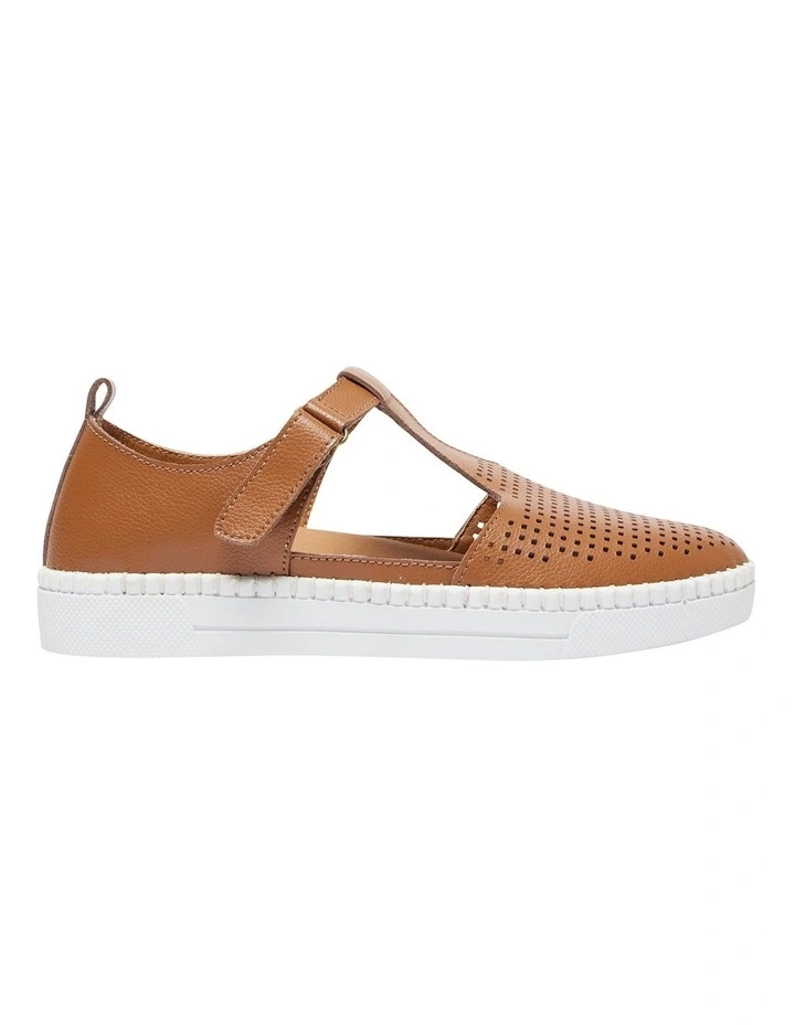 Ricky Leather Sneakers in Tan
