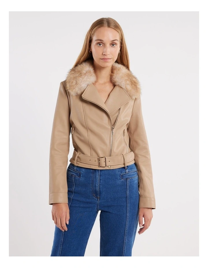 Roxanne Jacket in Tan