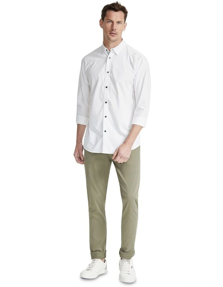 Shoreditch Button Down Shirt in White