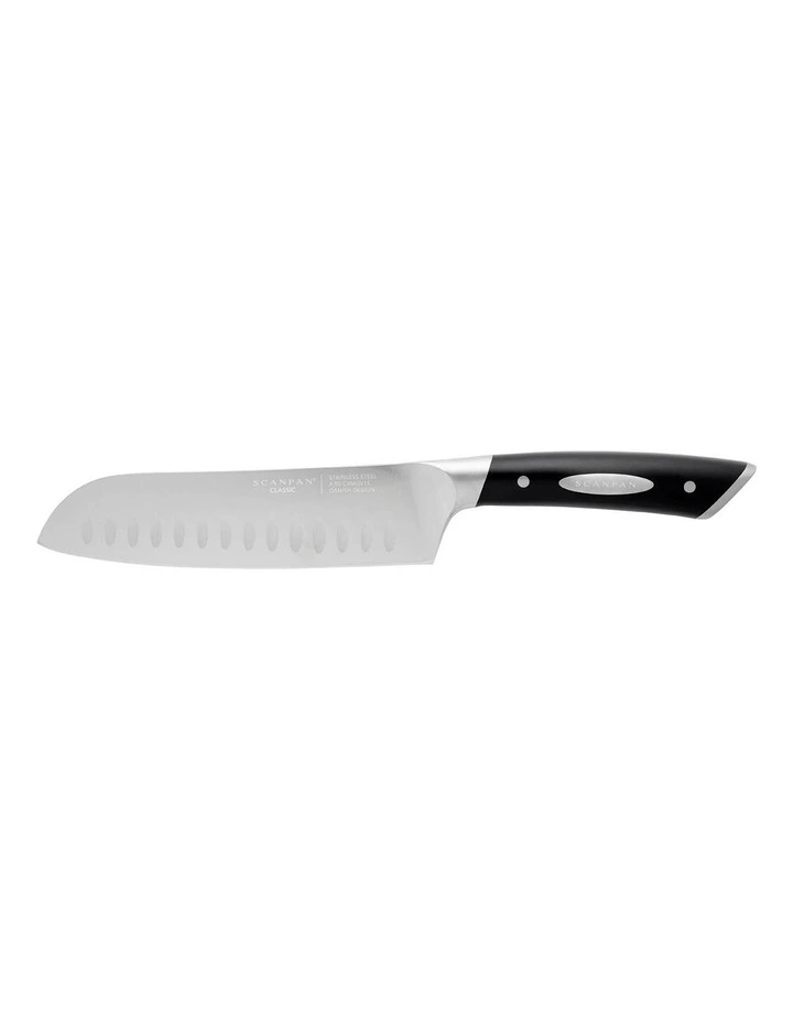 Classic Santoku Knife 18cm in Black