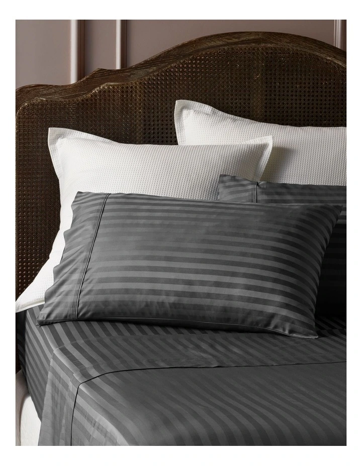 500 TC Margot Bamboo Blend Sheet Set in Charcoal