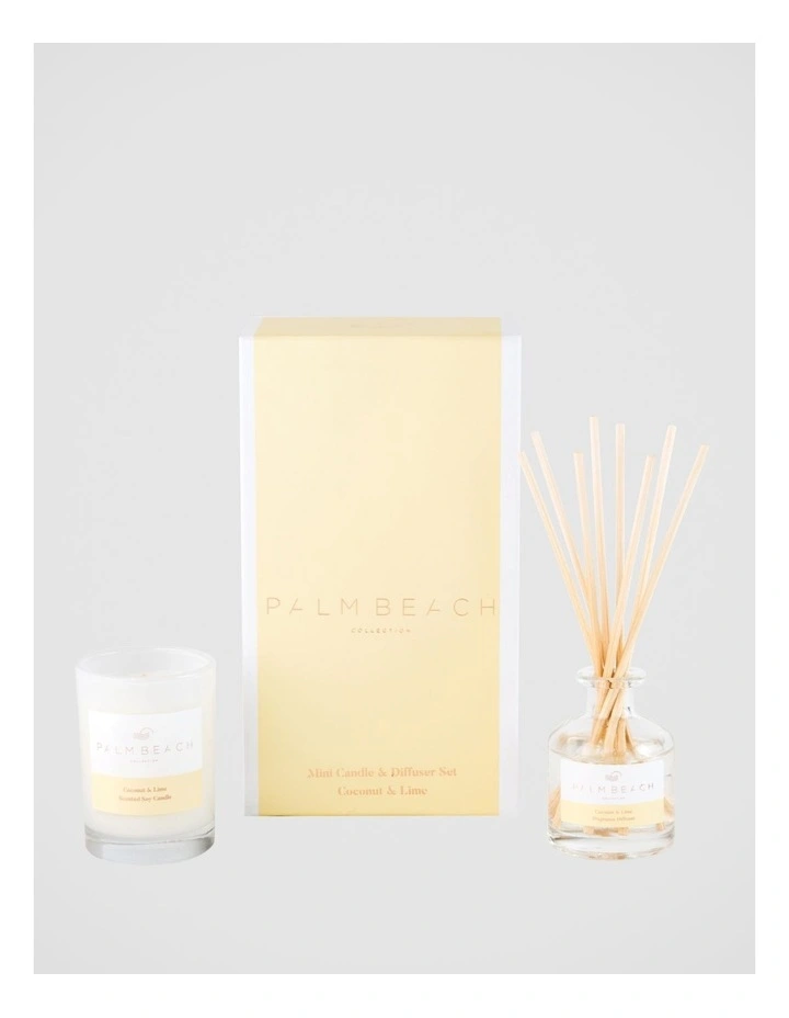 Coconut & Lime Mini Candle & Diffuser Gift Pack