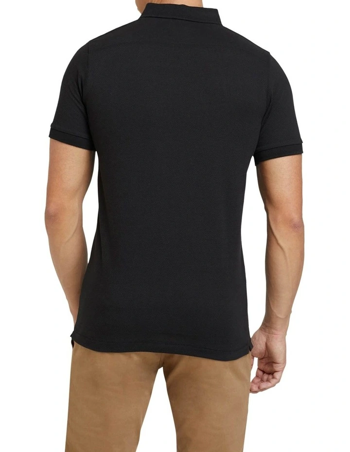 Austin Polo in Black