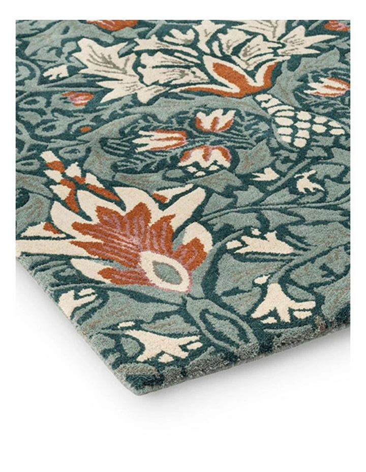 Snakeshead Rug 127207 in Thistle-Russet