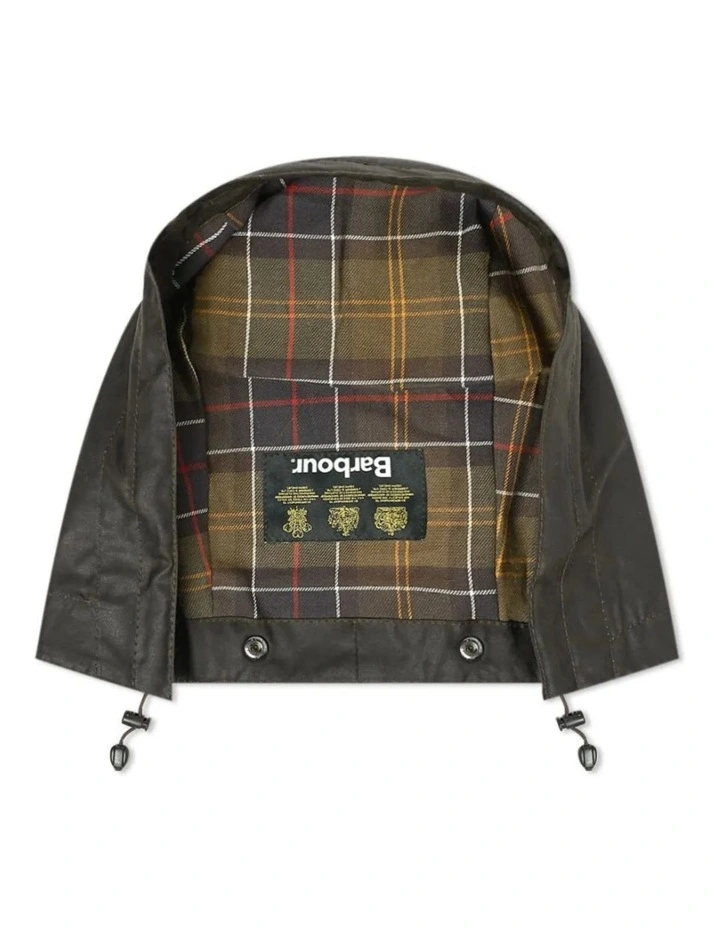 Henry Sartorial X Barbour Cotton Plain Hood Olive
