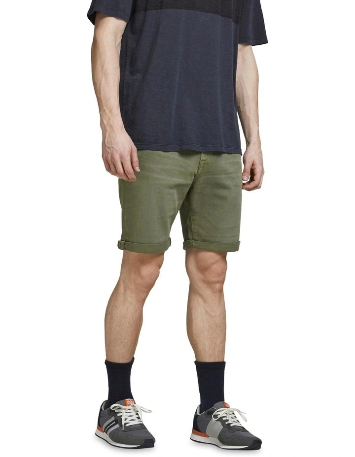Rick Icon Shorts in Deep Lichen Green