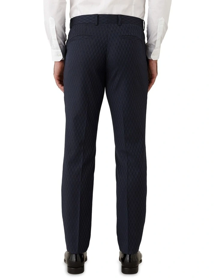Caper Slim Fit Trouser in Navy