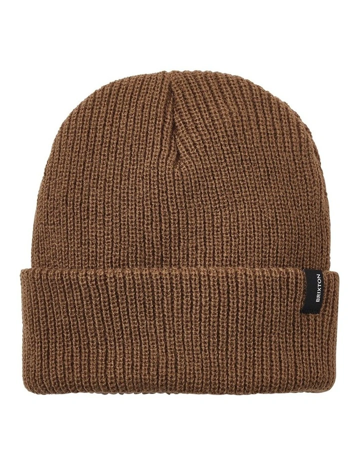 Heist Beanie Coyote in Brown