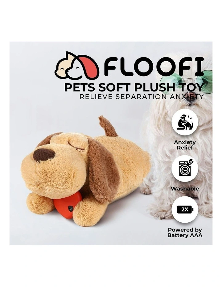 Heartbeat Soft Plush Sleeping Buddy in Yellow