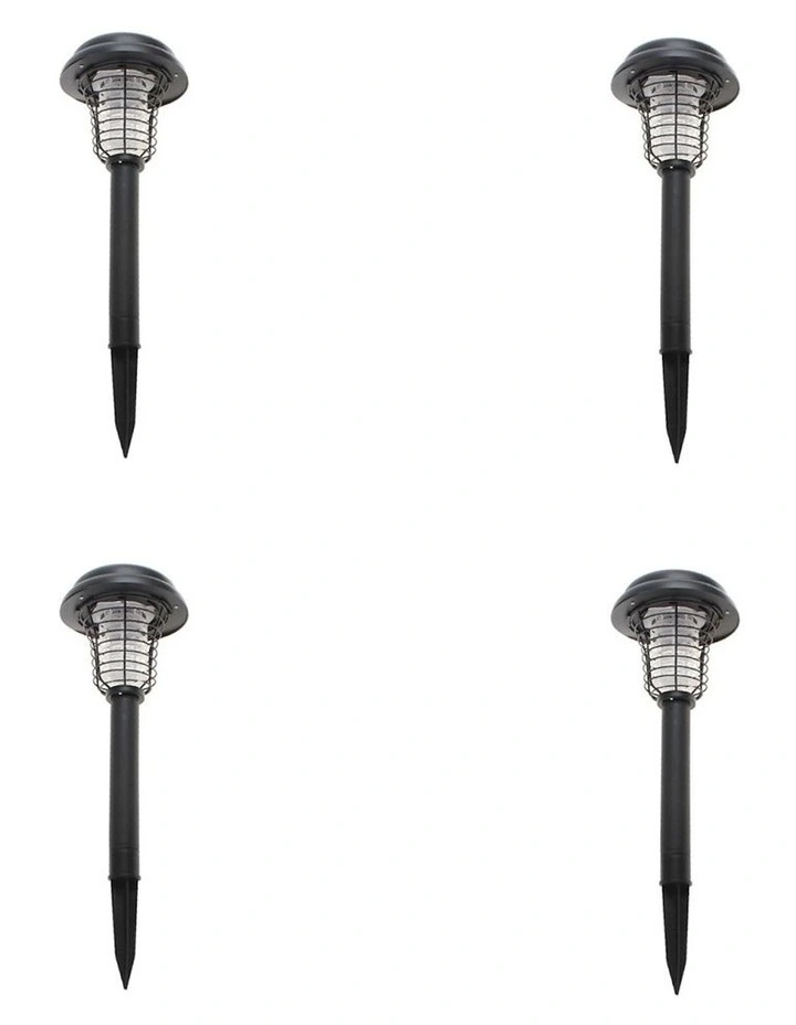 4 Piece Set Solar-Powered Mosquito Killer Lamp