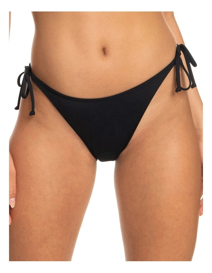 Beach Classics Cheeky Bikini Bottoms in Anthracite