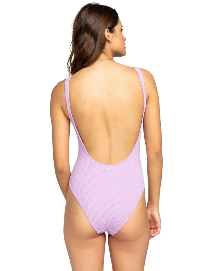 Aruba One piece Swimsuit in Crocus Petal