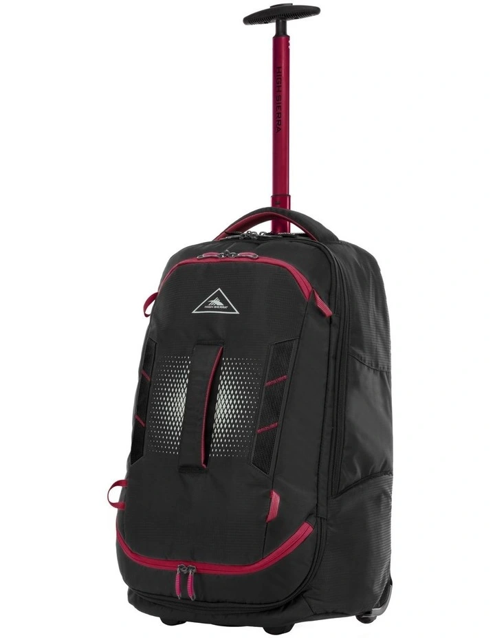 Composite V4 Wheeled Duffel 56cm 39/42L In Black/Red