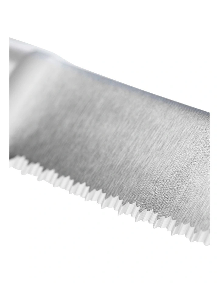 Classic Bread Knife 23cm in White