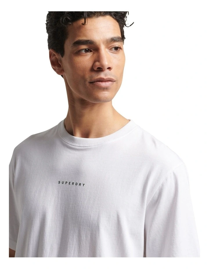 Surplus Logo Tee in Brilliant White