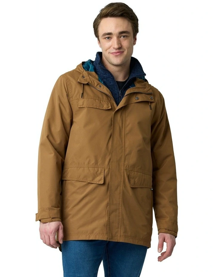 Kuma Kit Waterproof Jacket in Tan