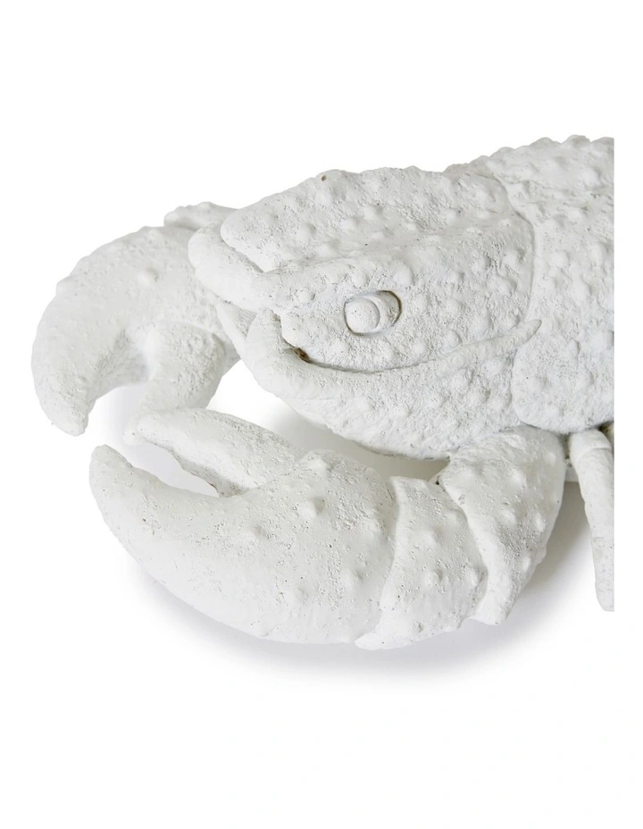 Lobster Sculpture in White