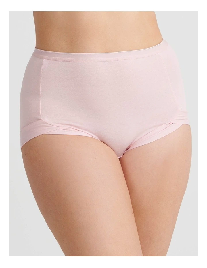 Bamboo Everyday Briefs 2 Pack in Dusty Rose