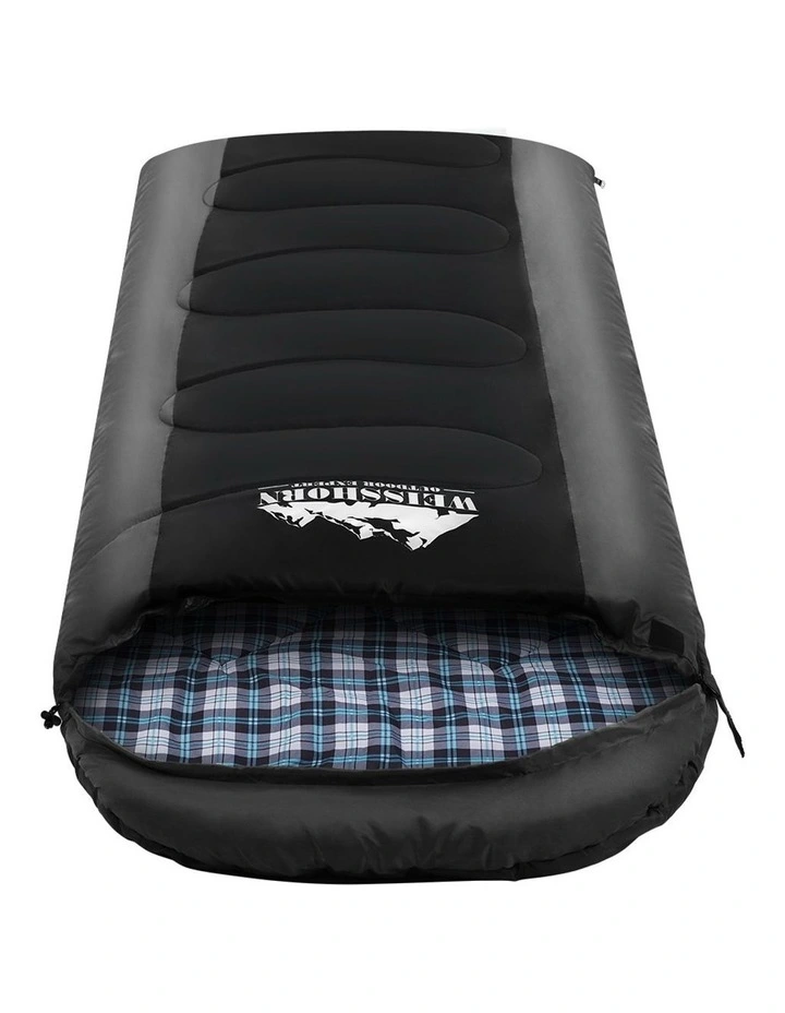 Sleeping Bag Single Size Black