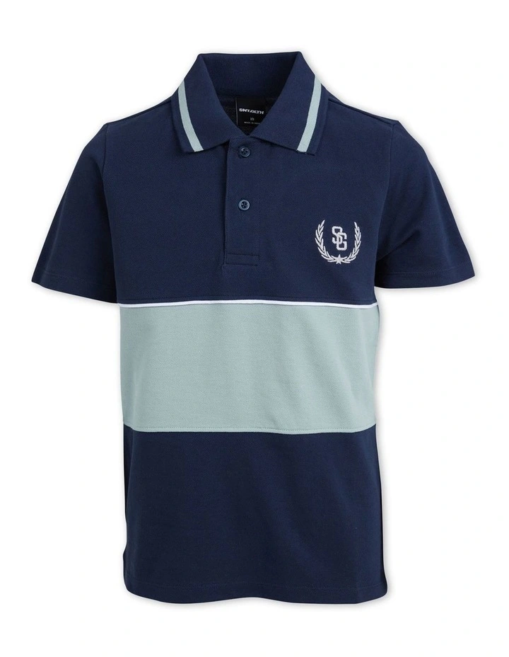 Clubhouse Polo T-shirt (8-16 Years) in Navy