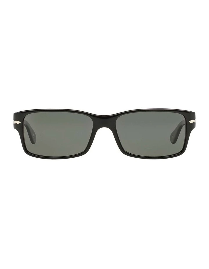 PO2803S Black Polarised Sunglasses
