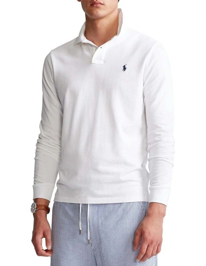 Custom Slim Fit Mesh Polo Shirt