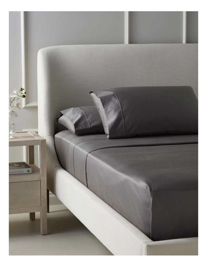 1000TC Finest Cotton Sheet Set in Charcoal