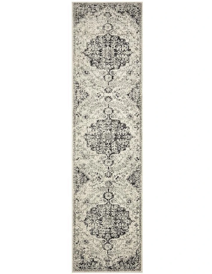Museum Transitional Rug in Charcoal