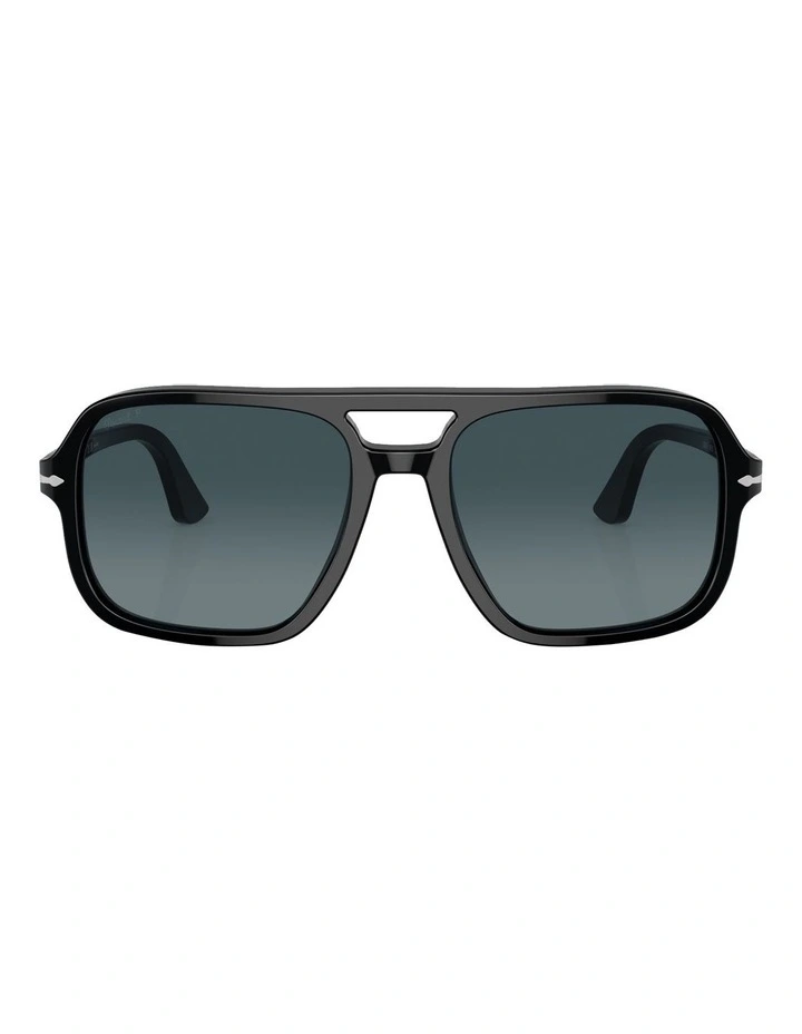 Polarised PO3328S Sunglasses in Black
