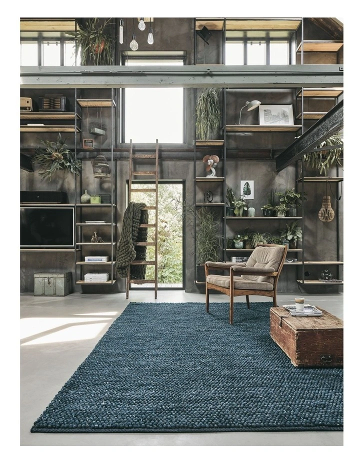 Cobble 29208 Rug in Dark Green