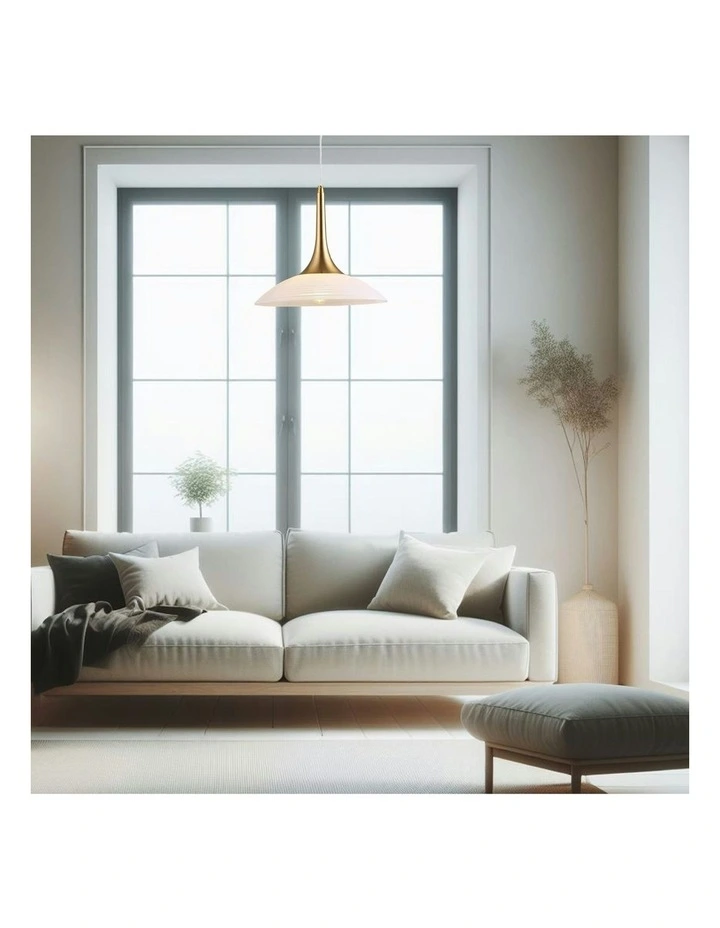 Discia Pendant Light Small in Gold
